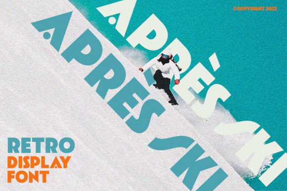 Après Ski Font Review: Retro Branding for Small Business