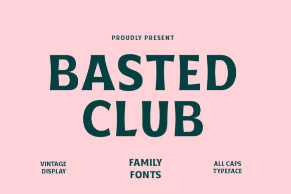 Basted Club Font Review: Retro Typography for Branding