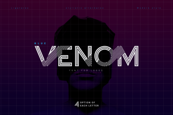 Blue Venom Font: Elevating Small Business Brand Identity