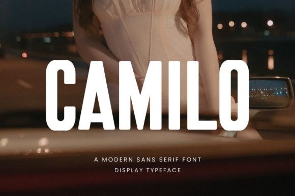 Camilo Font: Modern Sans Serif for Web Design