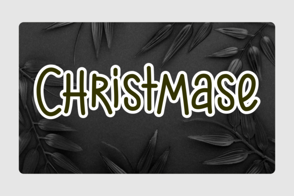 Christmase Font: Playful Handwritten Typography for Editorial Design