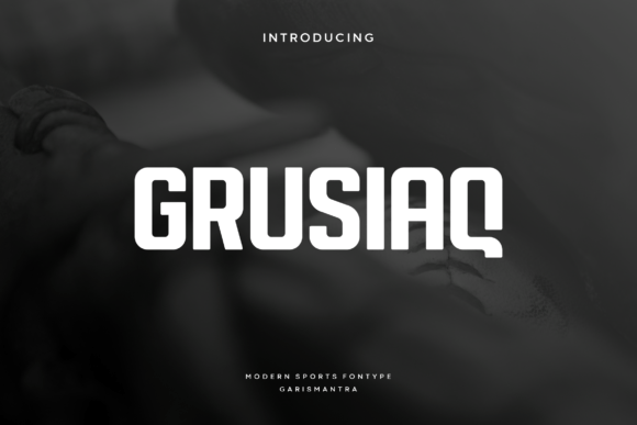 Grusiaq Font: Modern Sans Serif Design & Free Download Guide