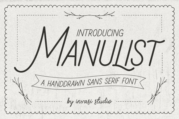 Manulist Font: Elevate Small Business Branding