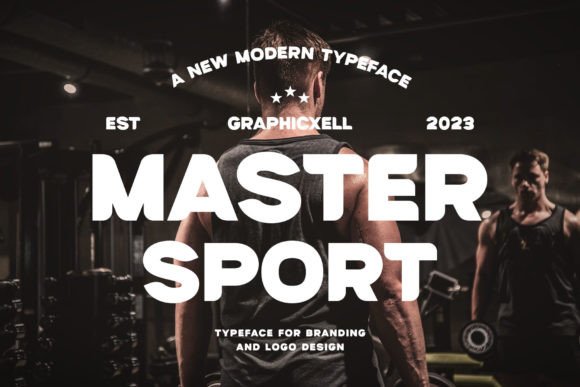 Master Sport Font: Bold Sans Serif for Modern Web Layouts