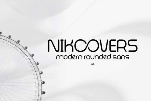 Nikoovers Font for Modern Web Design and Branding