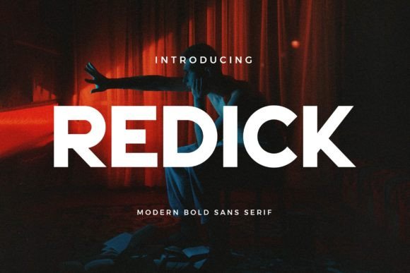 Redick Font for Editorial Layouts and Minimalist Branding