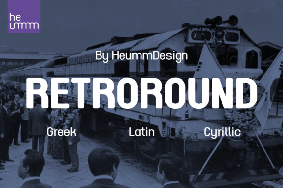 Retroround Font: Retro Style for Handmade Labels