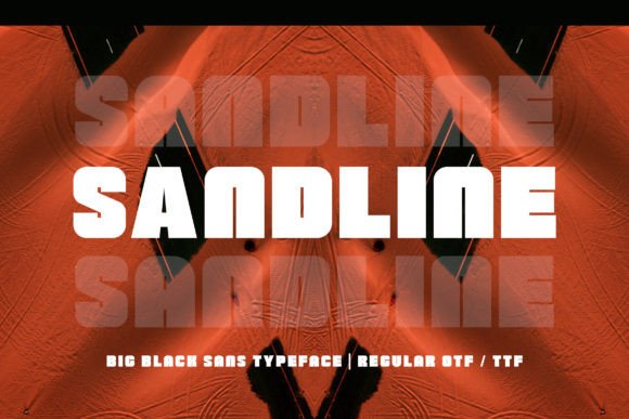 Sandline Font: Bold Sans Serif for Editorial Design