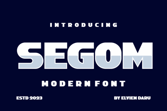 Segom Font Review for Digital Campaign Branding