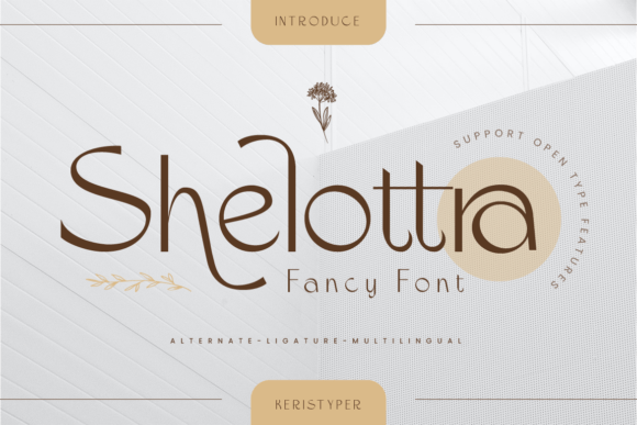 Shelottra Font Review: Elevating Beauty Brand Identity