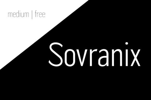 Sovranix Medium Font: A Modern Typeface for Editorial Layouts