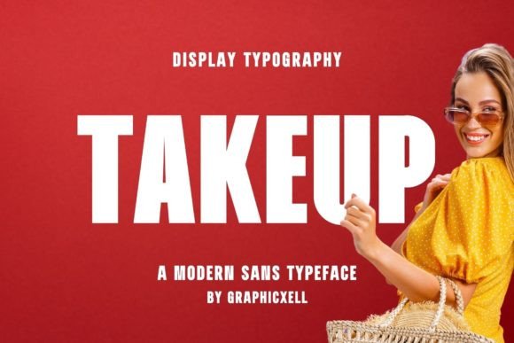 Takeup Font Review: Minimalist Branding for Small Business