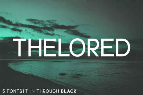 Thelored Font: Elevating Small Business Brand Identity