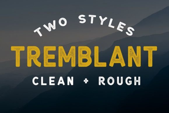 Tremblant Font: A Versatile Sans Serif for Editorial Design