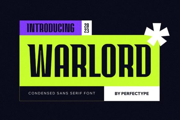 Warlord Font: Balanced Sans Serif for Campaign Visuals